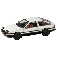 HJ641052AWB HJ64 1/64 Toyota スプリンター トレノ GT APEX (AE86) JDM Style ホワイト/ブラック