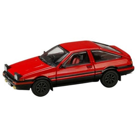HJ641052ARB HJ64 1/64 Toyota スプリンター トレノ GT APEX (AE86) JDM Style レッド/ブラック