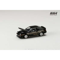 HJ645052BK HJ64 1/64 トヨタ スプリンター トレノ GT APEX (AE86) BLACK LIMITED JDM Style ブラック