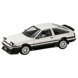 HJ645052WB HJ64 1/64 トヨタ スプリンター トレノ 後期型 JDM Style ホワイト / ブラック