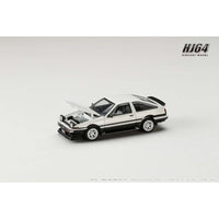 HJ645052WB HJ64 1/64 トヨタ スプリンター トレノ 後期型 JDM Style ホワイト / ブラック