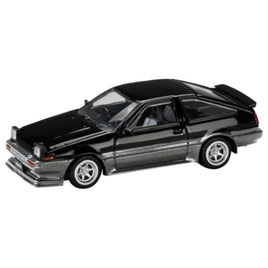 HJ645052SG HJ64 1/64 トヨタ スプリンター トレノ 後期型 JDM Style ブラック / グレー