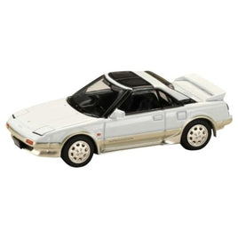 HJ642056ASE HJ64 1/64 Toyota MR2 1600G-LIMITED SUPER CHARGER / SUPER EDITION 1988 T BAR ROOF ホワイト/ベ