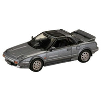 HJ643056AGM HJ64 1/64 Toyota MR2 1600G-LIMITED SUPER CHARGER 1988 T BAR ROOF グレーメタリック