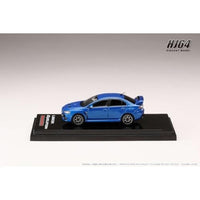 HJ642053ABL HJ64 1/64 三菱ランサーエボリューションⅩ FINAL EDITION エンジンディスプレイモデル付き ライトニングブルーマイカ