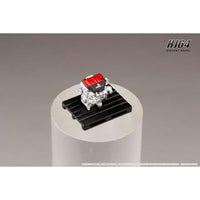 HJ642053ABL HJ64 1/64 三菱ランサーエボリューションⅩ FINAL EDITION エンジンディスプレイモデル付き ライトニングブルーマイカ