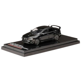 HJ642053ABK HJ64 1/64 三菱ランサーエボリューションⅩ FINAL EDITION エンジンディスプレイモデル付き ファントムブラックパール
