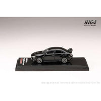 HJ642053ABK HJ64 1/64 三菱ランサーエボリューションⅩ FINAL EDITION エンジンディスプレイモデル付き ファントムブラックパール