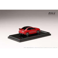 HJ642053CR HJ64 1/64 三菱ランサーエボリューション Ⅹ FINAL EDITION エンジンディスプレイモデル付き レッドメタリック / ブラックルーフ