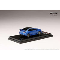HJ642053CBL HJ64 1/64 三菱ランサーエボリューション Ⅹ FINAL EDITION エンジンディスプレイモデル付き ライトニングブルーマイカ / ブラッ