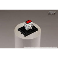 HJ642053CBL HJ64 1/64 三菱ランサーエボリューション Ⅹ FINAL EDITION エンジンディスプレイモデル付き ライトニングブルーマイカ / ブラッ