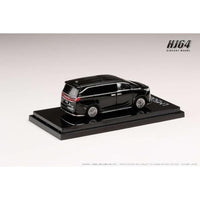 HJ641076ABK HJ64 1/64 LEXUS LM500h (RHD) / 4座 グラファイトブラックガラスフレーク