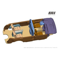HJ641076BR HJ64 1/64 LEXUS LM500h (LHD) / 4座 ソニックアゲート