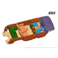 HJ642076AW HJ64 1/64 LEXUS LM 500h (RHD) / 6座 ソニッククォーツ