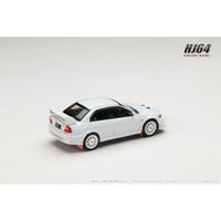 HJ642033BW HJ64 1/64 三菱 ランサー GSR エボリューション 6 (T.M.E) (CP9A) 2000 マッドフラップ付き スコーティアホワイト