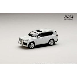 HJ641061BW HJ64 1/64 レクサス LX600 エグゼクティブ ソニック クオーツ/ ブラック インテリア