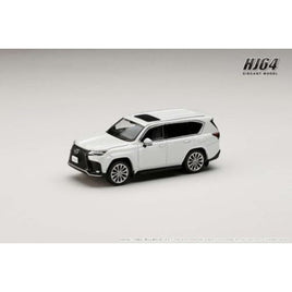 HJ644061BW HJ64 1/64 レクサス LX600 Fスポーツ ソニック クオーツ/ ブラック インテリア