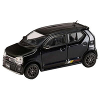 HJ641070CBK HJ64 1/64 スズキ アルト ワークス (HA36S) カーボンボンネット カスタムバージョン ブルーイッシュブラックパール 3