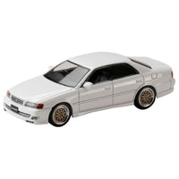 HJ644072W HJ64 1/64 トヨタ チェイサー TOURER V (JZX100) 1998 / JDM STYLE スーパーホワイト II
