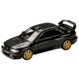 HJ647041BK HJ64 1/64 スバル インプレッサ 22B STi Version (GC8) Rally Base Car CARBON BLACK