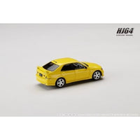 HJ642080BY HJ64 1/64  トヨタ ALTEZZA RS200 (E10) 1998 純正オプション装着車 スーパーブライトイエロー