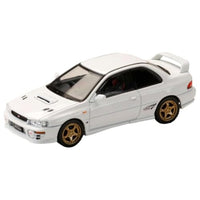 HJ641079AW HJ64 1/64 スバル インプレッサ PURE SPORTS COUPE WRX type R STi Version (GC8) フェザーホワイト