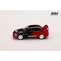 HJ642033AV HJ64 1/64 三菱 LANCER RS EVOLUTION 6 (CP9A) 2000 YOKOHAMA ADVAN COLOR