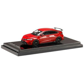 HJ645063R HJ64 1/64 Honda CIVIC TYPE R (FL5) RACING BLACK Package / 純正オプションパーツ装着車 フレームレッド