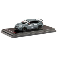 HJ645063GM HJ64 1/64 Honda CIVIC TYPE R (FL5) RACING BLACK Package / 純正オプションパーツ装着車 ソニックグレーパ