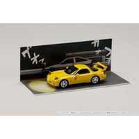 HJDMD002A HJ64 1/64 MAZDA RX-7 (FD3S) RedSuns / 頭文字D 高橋 啓介 VS 藤原 拓海