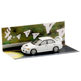 HJDMD005 HJ64 1/64 Mitsubishi Lancer RS Evolution IV / 頭文字D 岩城 清次 VS 藤原 拓海