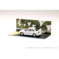 HJDMD005 HJ64 1/64 Mitsubishi Lancer RS Evolution IV / 頭文字D 岩城 清次 VS 藤原 拓海