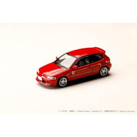 HJDMD006 HJ64 1/64 Honda CIVIC (EG6) 妙義 Night Kids / 頭文字D 庄司 慎吾 VS 藤原 拓海