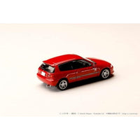 HJDMD006 HJ64 1/64 Honda CIVIC (EG6) 妙義 Night Kids / 頭文字D 庄司 慎吾 VS 藤原 拓海