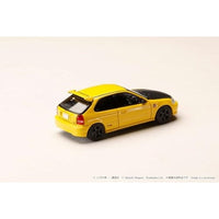 HJDMD007 HJ64 1/64 Honda CIVIC (EK9) 東堂塾 / 頭文字D 舘 智幸 VS 藤原 拓海