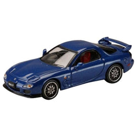 HJ646007BL HJ64 1/64 マツダ RX-7(FD3S) SPIRIT R TYPE A エンジンディスプレイモデル付 イノセントブルーマイカ