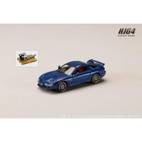 HJ646007BL HJ64 1/64 マツダ RX-7(FD3S) SPIRIT R TYPE A エンジンディスプレイモデル付 イノセントブルーマイカ