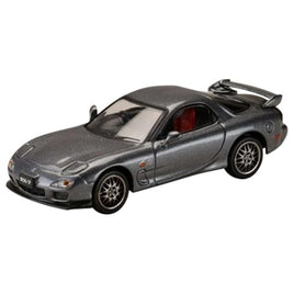 HJ646007GM HJ64 1/64 マツダ RX-7(FD3S) SPIRIT R TYPE A エンジンディスプレイモデル付 チタニウムグレーメタリック