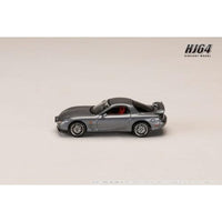 HJ646007GM HJ64 1/64 マツダ RX-7(FD3S) SPIRIT R TYPE A エンジンディスプレイモデル付 チタニウムグレーメタリック