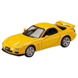HJ647007AY HJ64 1/64 マツダ RX-7(FD3S)  TYPE R Bathurst R  エンジンディスプレイモデル付 サンバーストイエロー