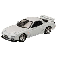 HJ647007BW HJ64 1/64 マツダ RX-7(FD3S)  TYPE R Bathurst  エンジンディスプレイモデル付 ピュアホワイト