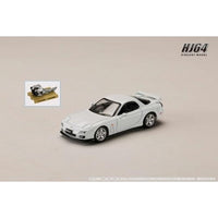 HJ647007BW HJ64 1/64 マツダ RX-7(FD3S)  TYPE R Bathurst  エンジンディスプレイモデル付 ピュアホワイト