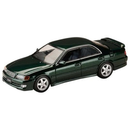 HJ641072GR HJ64 1/64 トヨタ チェイサー ツアラーV (JZX100) アーリーバージョン (1996) ダークグリーンマイカ