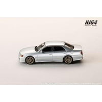 HJ645072AS HJ64 1/64 トヨタ チェイサー ツアラーV (JZX100) アーリー バージョン (1996) JDM STYLE 10 スポークホイール シルバーメタリック
