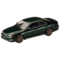 HJ645072AGR HJ64 1/64 トヨタ チェイサー ツアラーV (JZX100) アーリー バージョン (1996) JDM STYLE 10 スポークホイール ダークグリーンマ