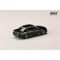 HJ645072AGR HJ64 1/64 トヨタ チェイサー ツアラーV (JZX100) アーリー バージョン (1996) JDM STYLE 10 スポークホイール ダークグリーンマ