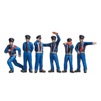 55-0170 ジオラマ人形3Dカラー 1/150 警備員 6J