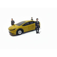 55-0210 ジオラマ人形3Dカラー 1/64 ビジネスマン 3C