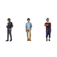 55-0240 ジオラマ人形3Dカラー 1/64 男カジュアル 3F