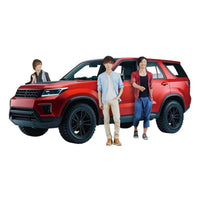 55-0240 ジオラマ人形3Dカラー 1/64 男カジュアル 3F